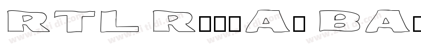 RTL Romman Balabeloo字体转换